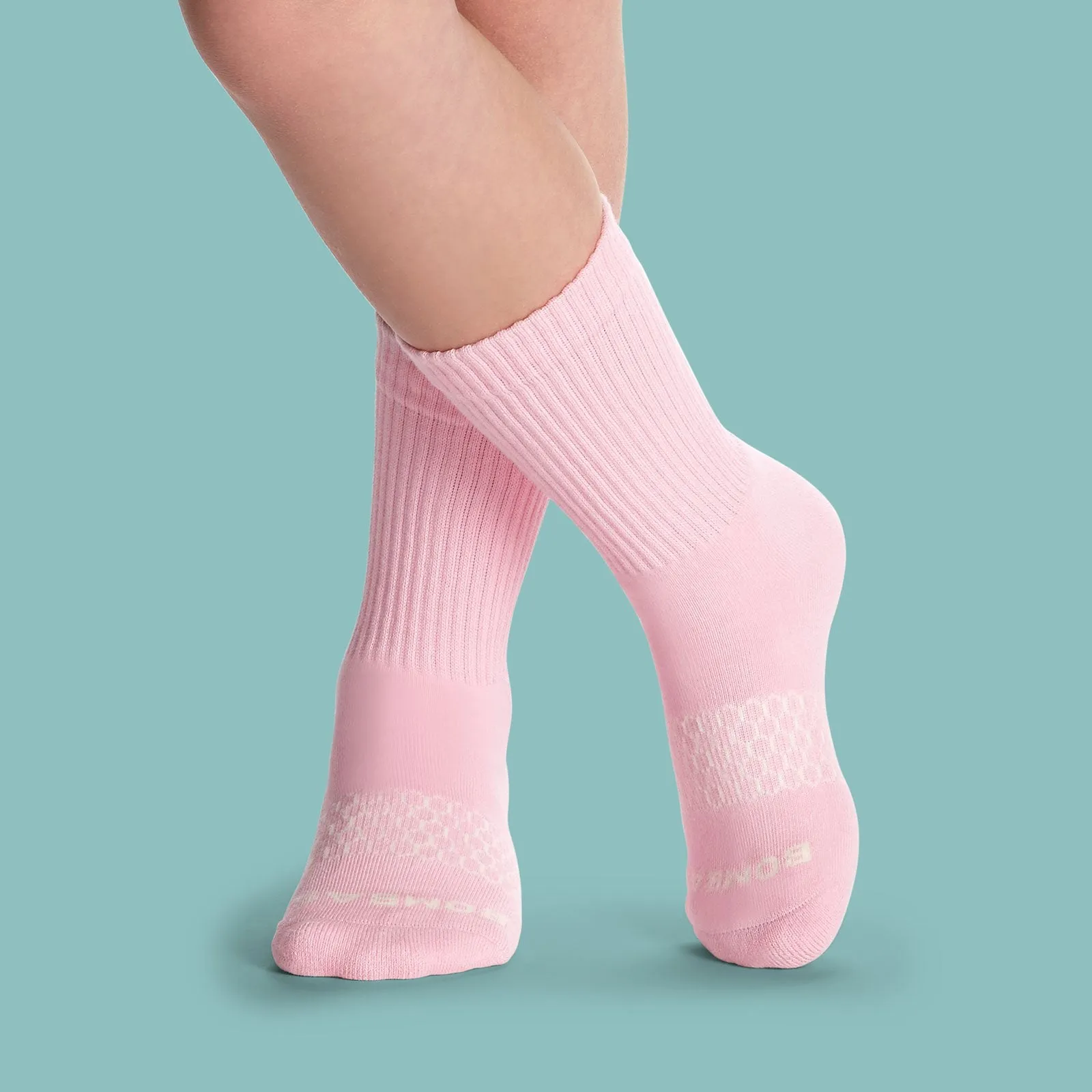 Youth Solids Calf & Ankle Sock 8-Pack